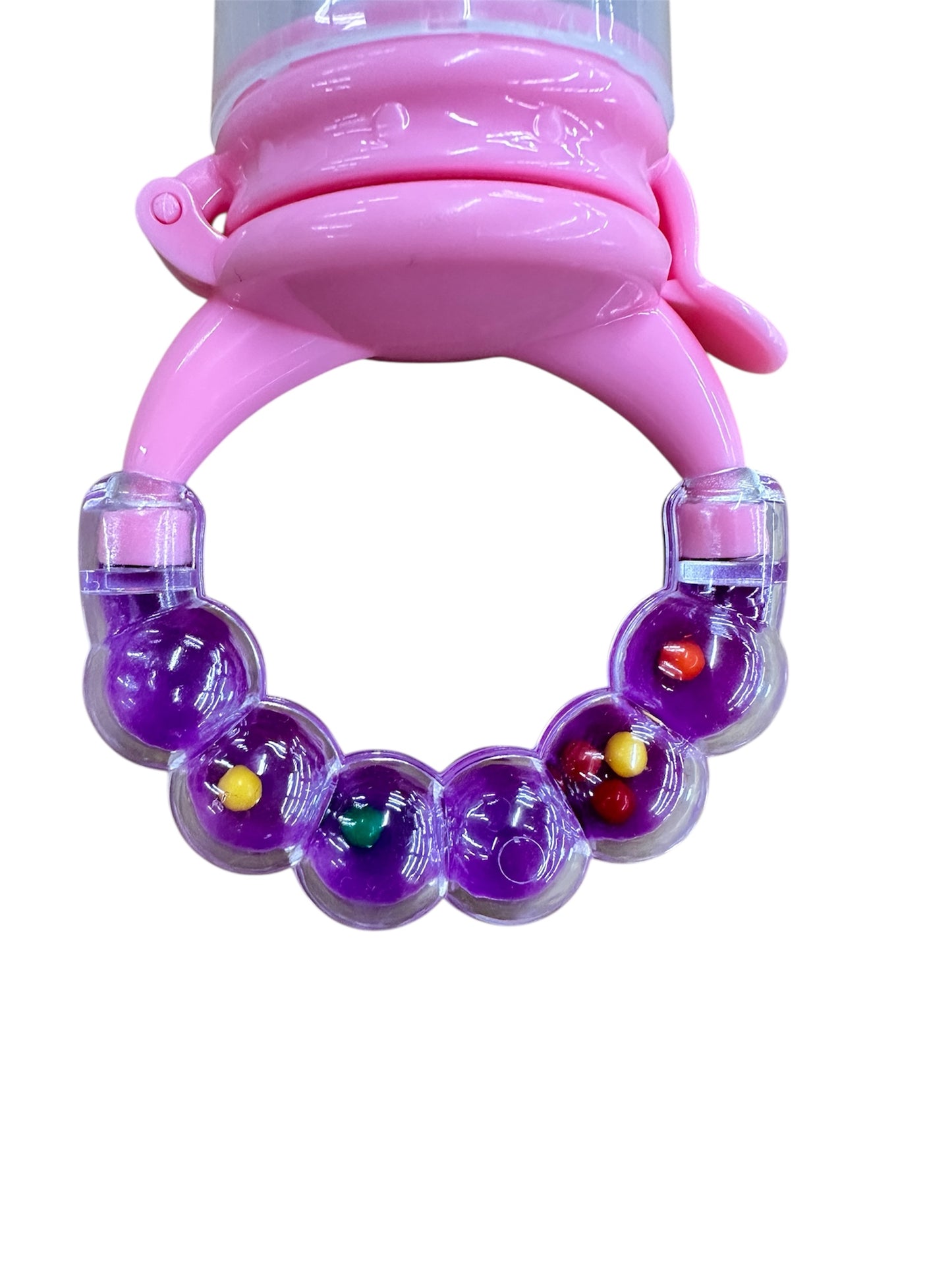 Pink Feeder rattle
