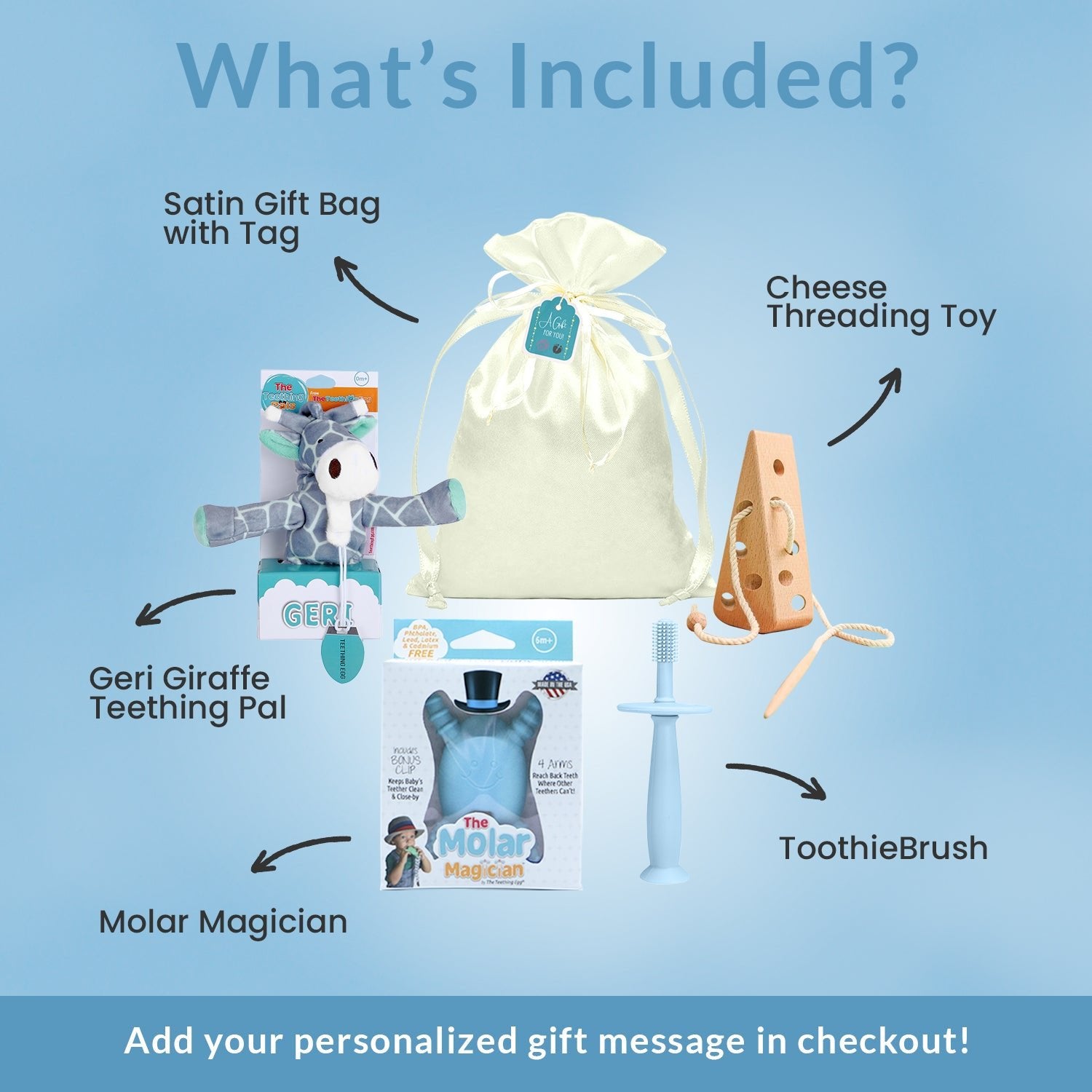 Gift Set | Teething 6-24 months (Blue)
