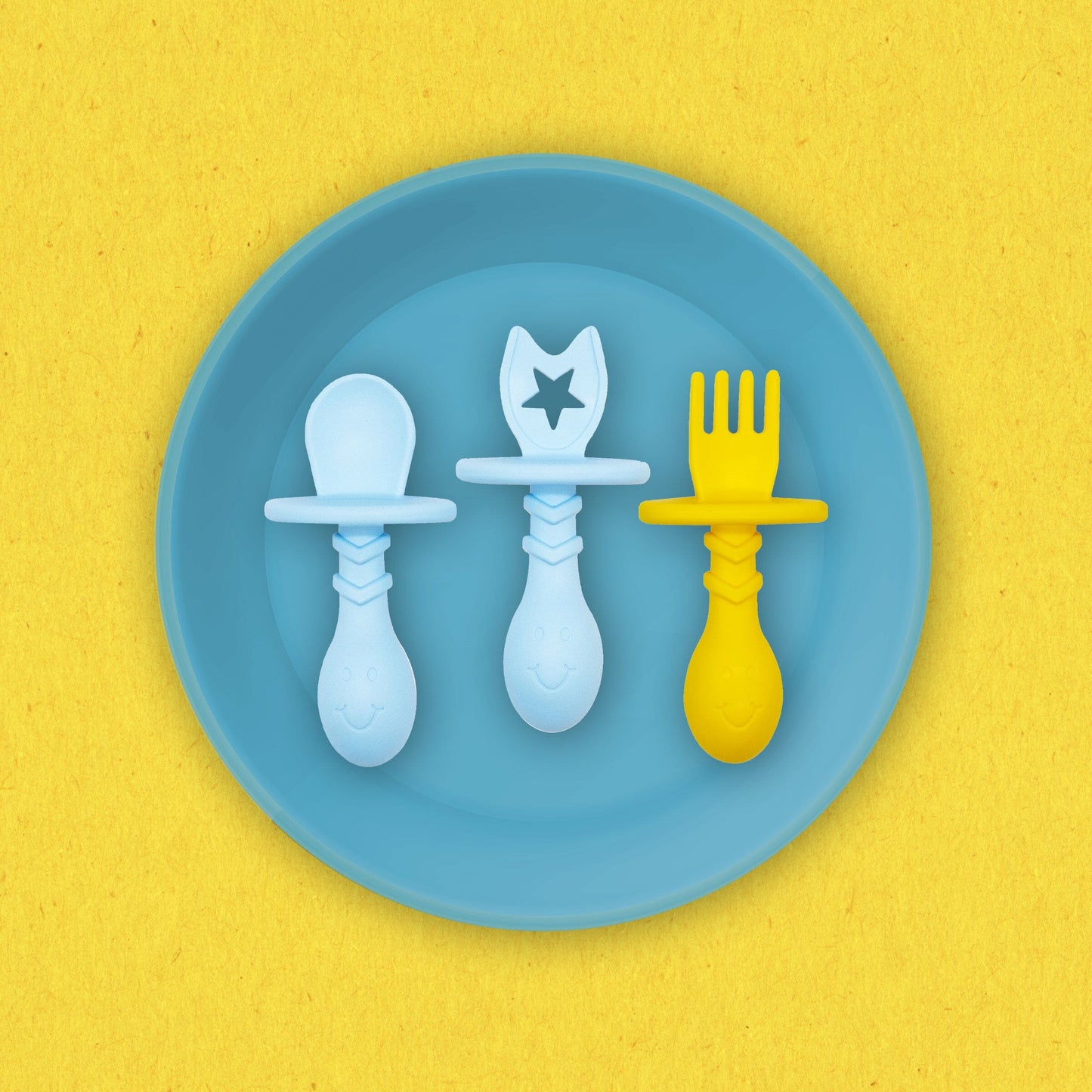Eggware Utensils & Teethers (3-piece set) Utensils The Teething Egg