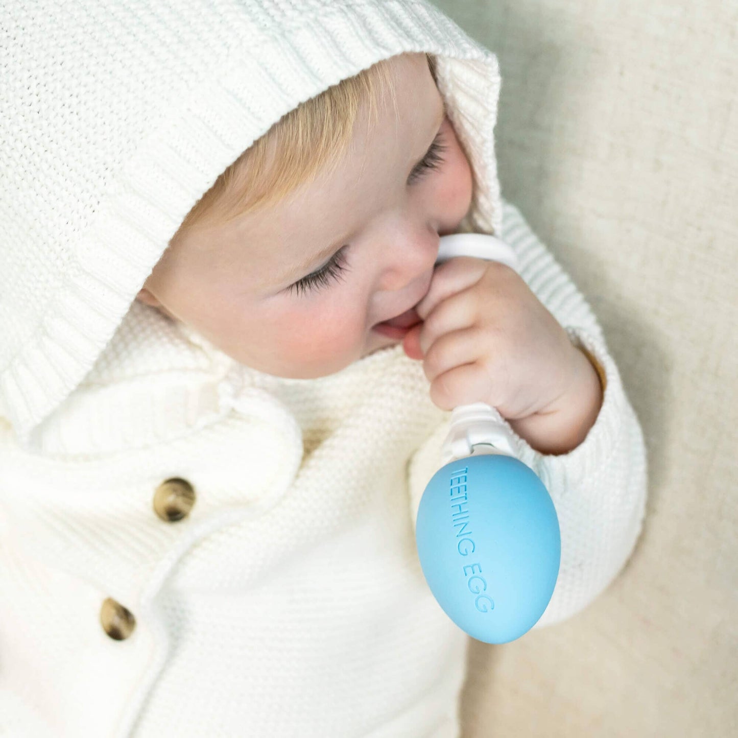 The Grippie Stick Grippie Stick White The Teething Egg