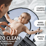 The Portable Diaper Changing Pad with Clean Hands Barrier The Teething Egg