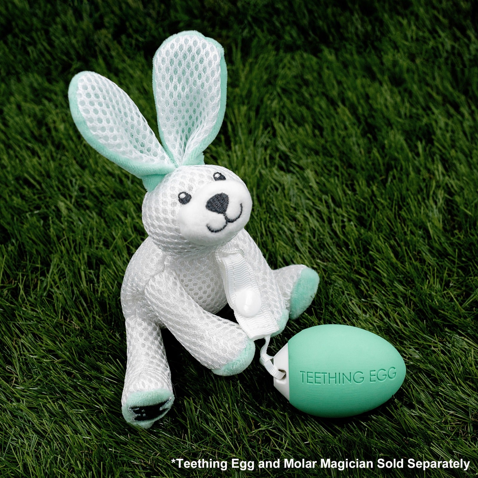 Teething Pal- Bopsy Mint Bunny - The Teething Pals- Bopsy Mint Bunny