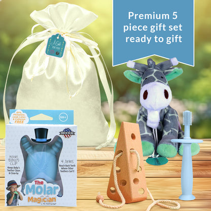 Blue Gift Set | 6-24 Months Molar Toothbrush