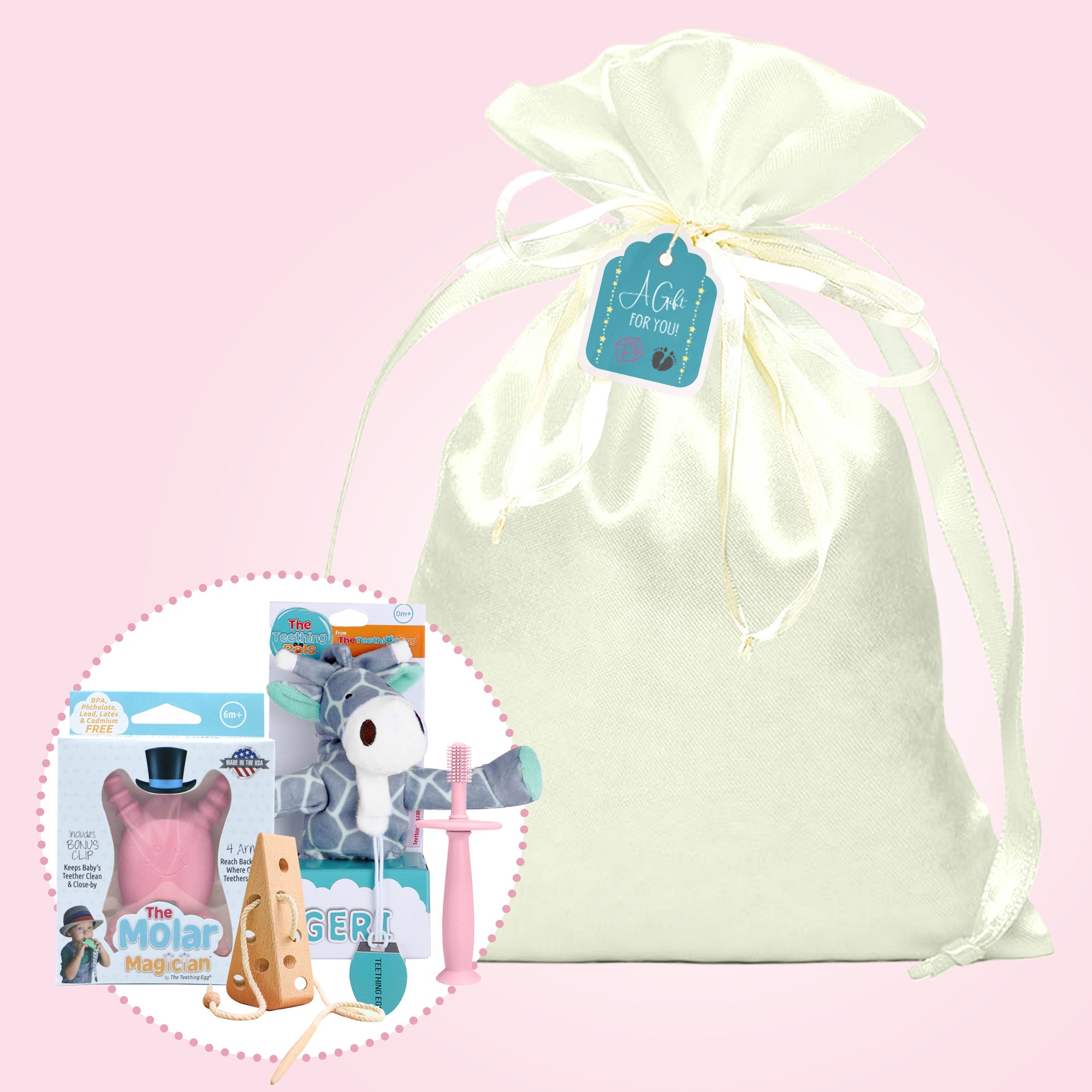 Baby Gift Set for 6-24 months | Birthday & Celebration (Pink)