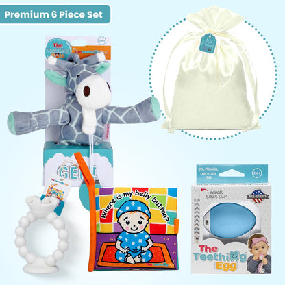 Blue Gift Set | Teething 0-12 months
