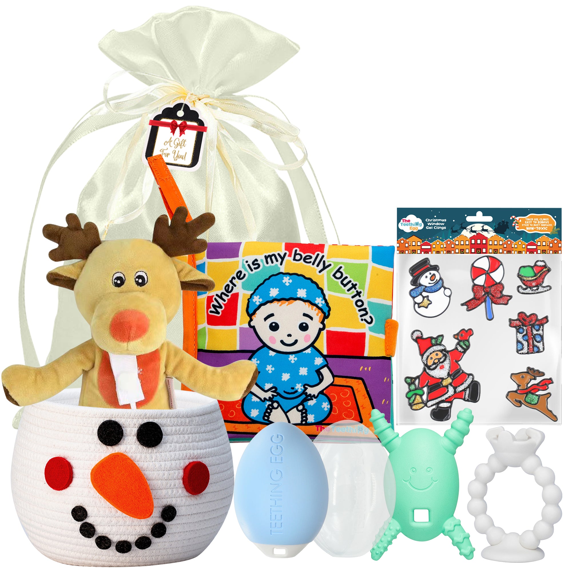 The Holiday Teething Gift Basket (2 Colors)