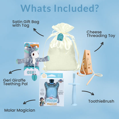Blue Gift Set | 6-24 Months Molar Toothbrush