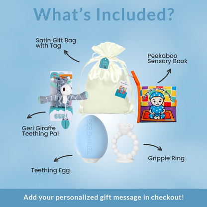 Blue Gift Set | Teething 0-12 months