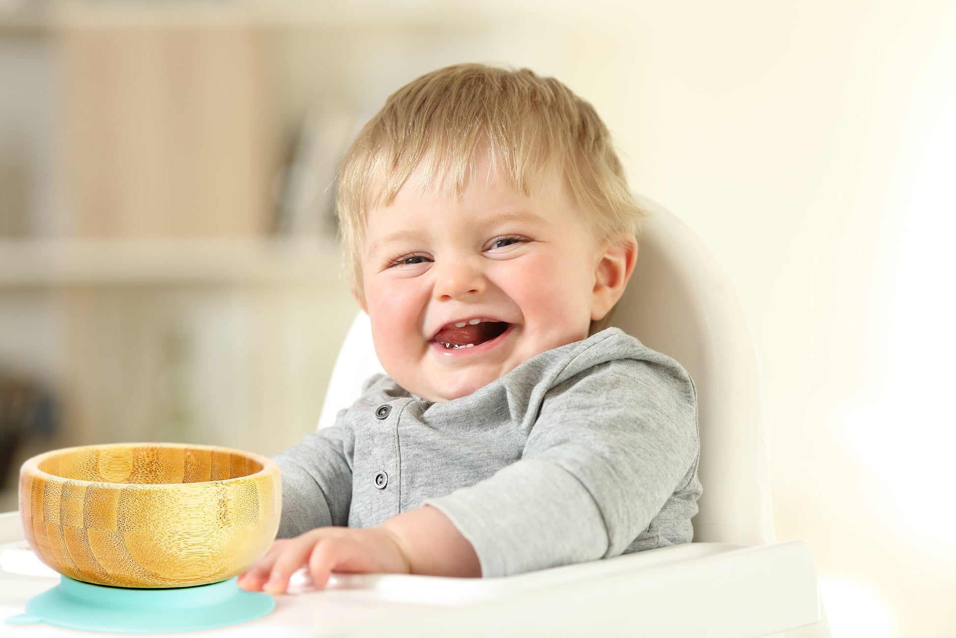 Bamboo Bowl With Suction Base The Teething Egg 