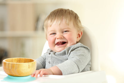 Bamboo Bowl With Suction Base The Teething Egg 