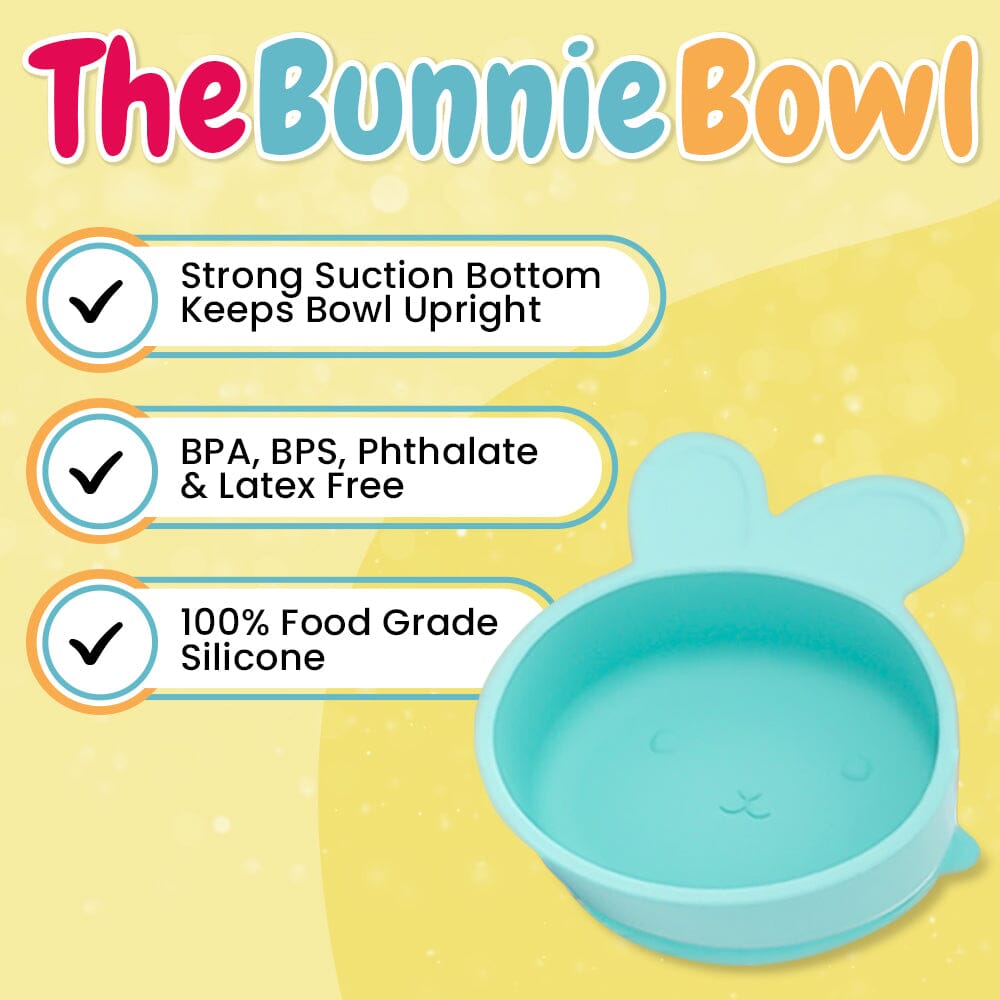 Suction Cup BunnieBowl BunnieBowl The Teething Egg 