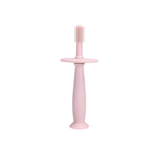 The ToothieBrush Baby & Toddler Toothbrush Strappie Teether The Teething Egg Pink 