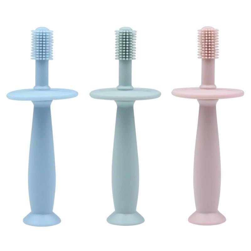 The ToothieBrush Baby & Toddler Toothbrush Strappie Teether The Teething Egg 