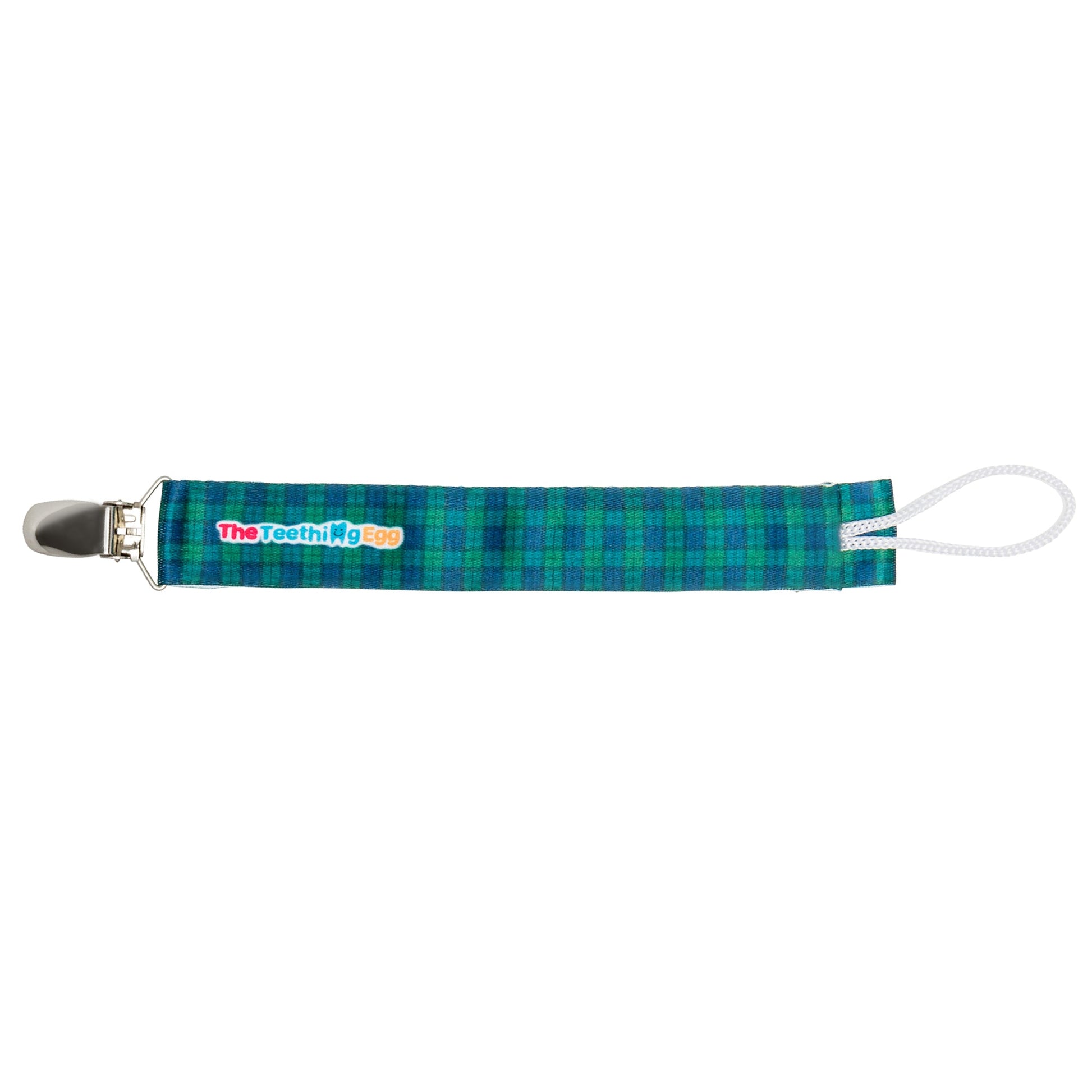 Companion Clips Attachment for Egg and Molar Magician Harness The Teething Egg Green Plaid 