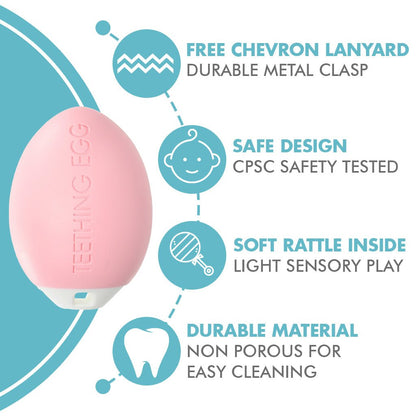 Pink Gift Set | Teething 0-12 Months