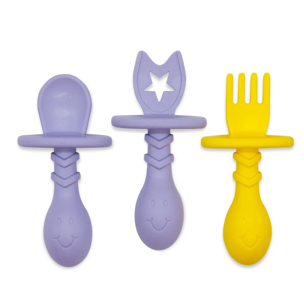 1/2/3 pcs Baby Spoons Silicone Spoon for Baby Weaning, BPA Free Baby  Feeding and weaning Spoons for Babies,Toddler and Kids